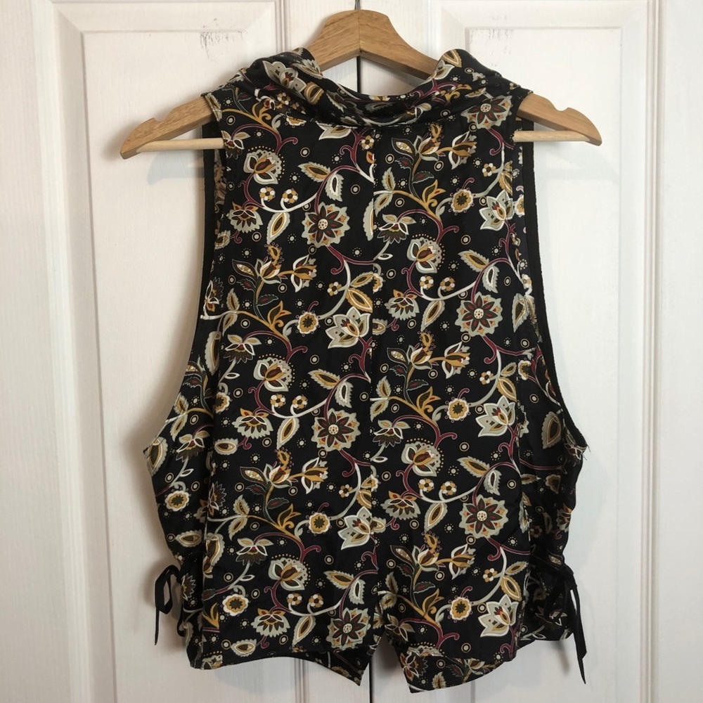 Printed SILK Vest